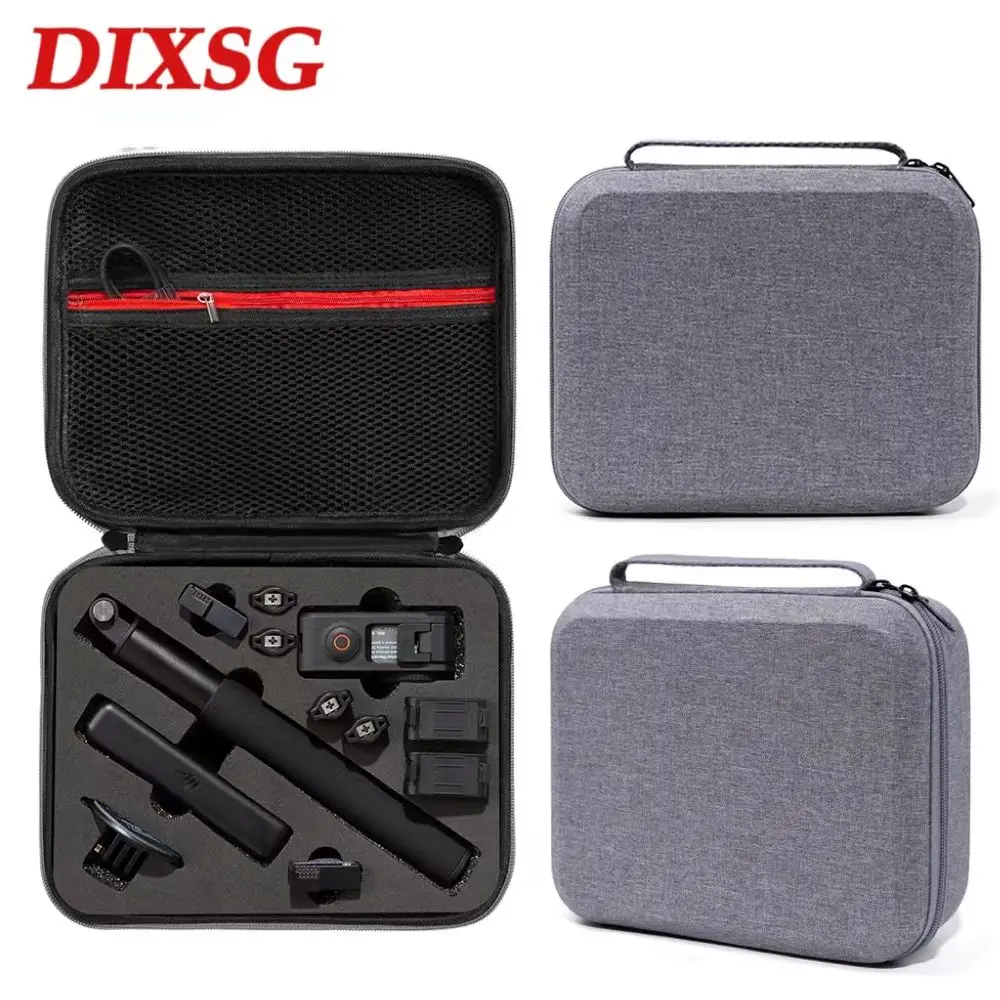

Motion Camera Accessories Include Suitcase Portable Wear Resistant And Dust And Anti-Bump Black Handbag For DJI Osmo Action 3