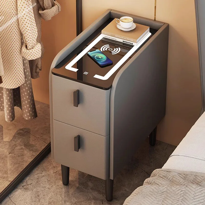 

Storage Storage Nightstands Living Room Luxury Modern Manicure Apartment Bedside Table Makeup Mesa De Noche Theater Furniture