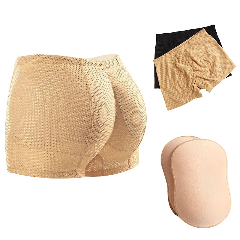 Hip Curve Builder Padding Panties Hip Pads Butt Lifter Women Control Panties Sexy Shapewear Body Shapers Breathable Nude