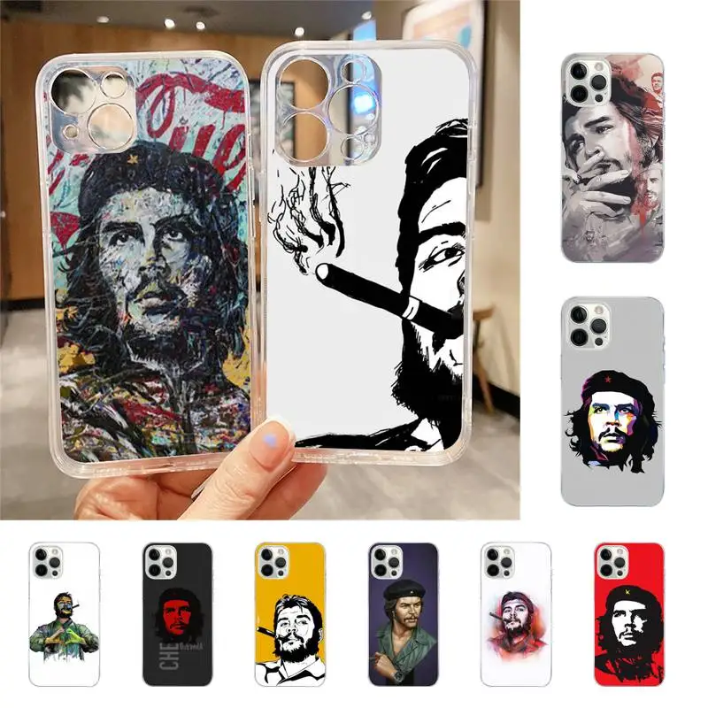 

Smoking Che Guevara Phone Case For Iphone 7 8 Plus X Xr Xs 11 12 13 Se2020 Mini Mobile Iphones 14 Pro Max Case