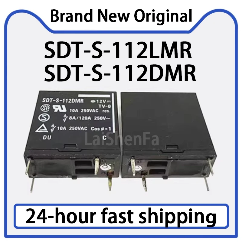 Фото 2 шт. SDT-S-112LMR SDT-S-112DMR реле 4-контактное 12 В 5A10A оригинальный запас №1