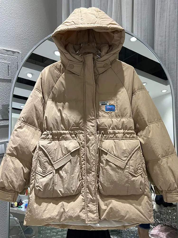New Women Down Jacket White Duck Down Jackets Winter Warm Coats And Parkas Female Outwear