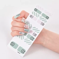 22 tipssheet solid colors and creative nail art full cover nail stickers nail designs nail art stickers nail decoration shiny