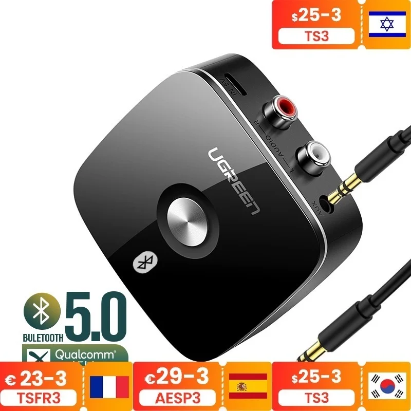 

Bluetooth RCA Receiver 5.0 aptX LL 3.5mm Jack Aux Wireless Adapter Music for TV Car RCA Bluetooth 5.0 Audio Receiver
