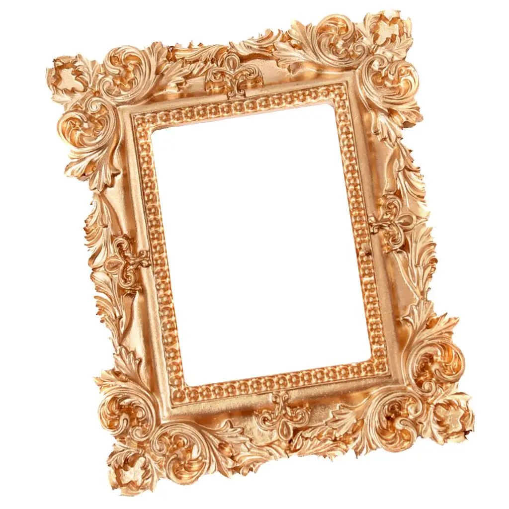 

Retro Charming Resin Mini Chic Photo Frame Jewelry Wall Mount Display Organizers