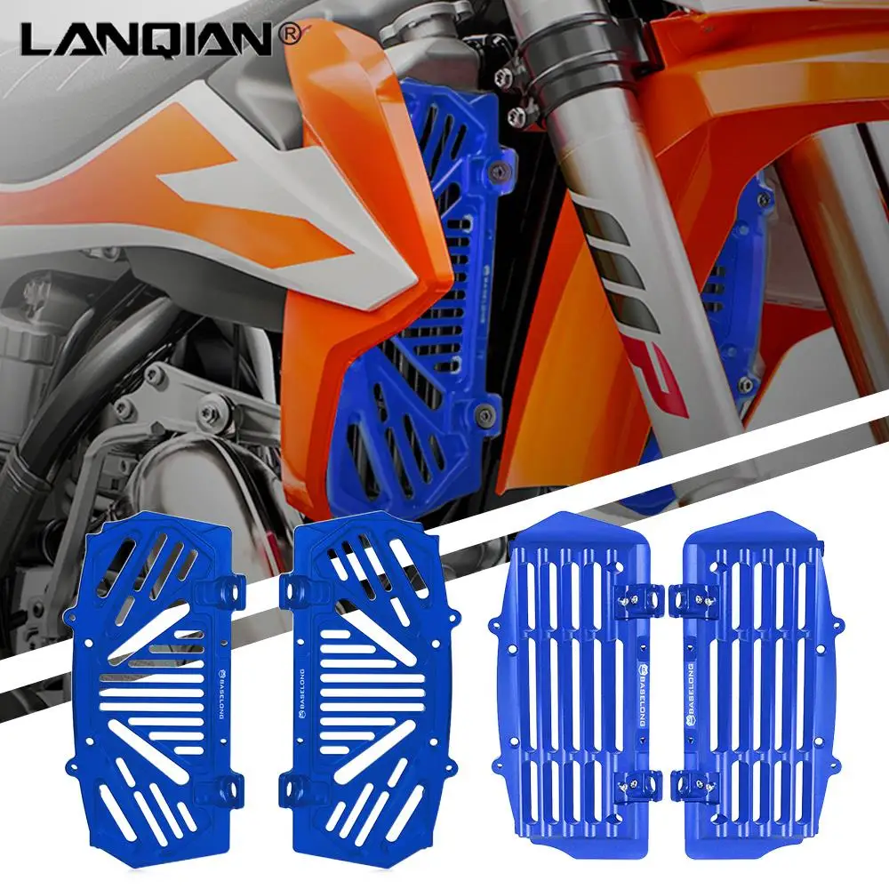 For Husqvarna 125 150 250 300 350 400 450 500 TE XCW XCFW EXC-F TPI Six Days Accessories Radiator Guard Protector Grille Cover