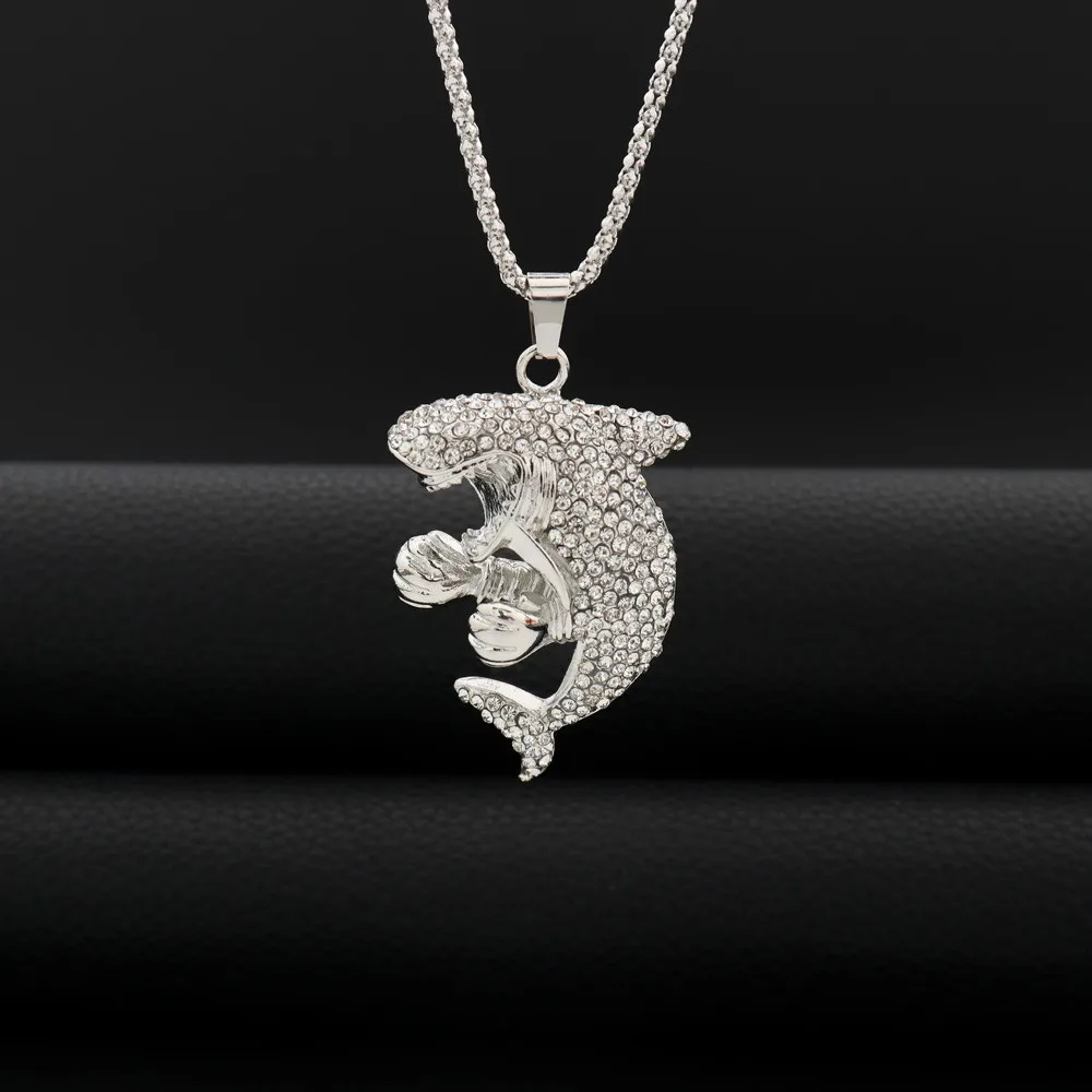 Цепочка с подвеской в стиле хип-хоп для мужчин и женщин