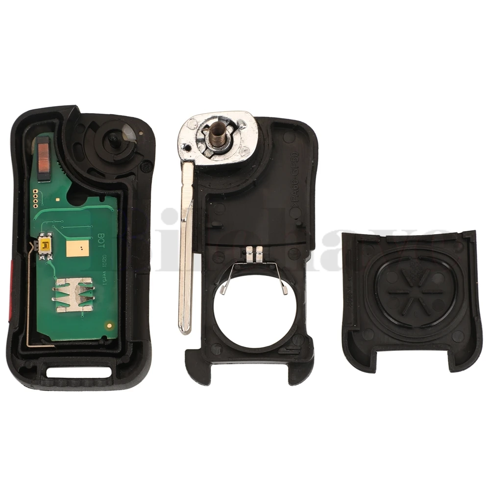 Jingyuqin 2/3/4 кнопки 315/433 МГц для Porsche Cayenne GTS откидной дистанционный Автомобильный