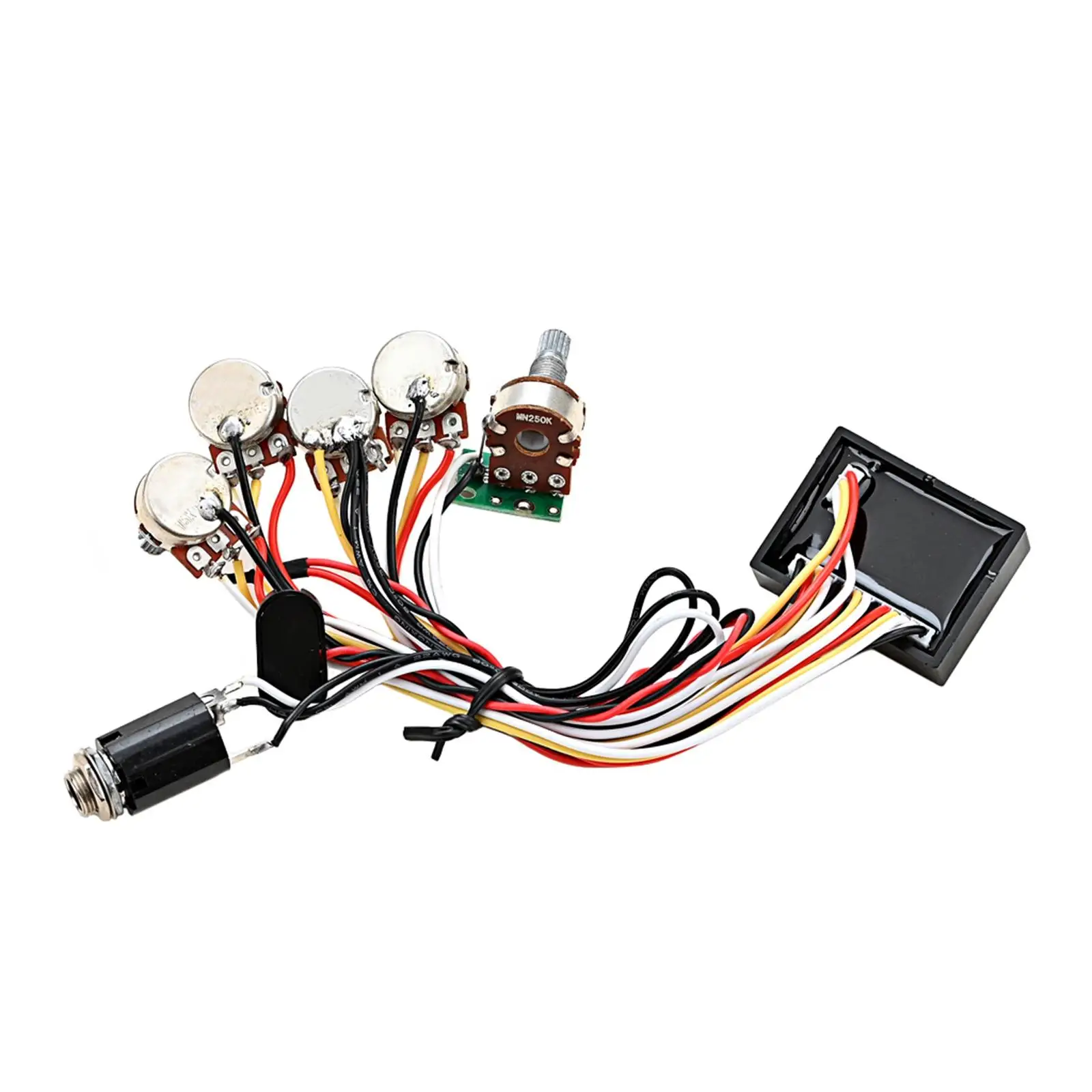 

Bass EQ Band Electronic Amplifier Assembly Bass Preamp for Bass Guitar