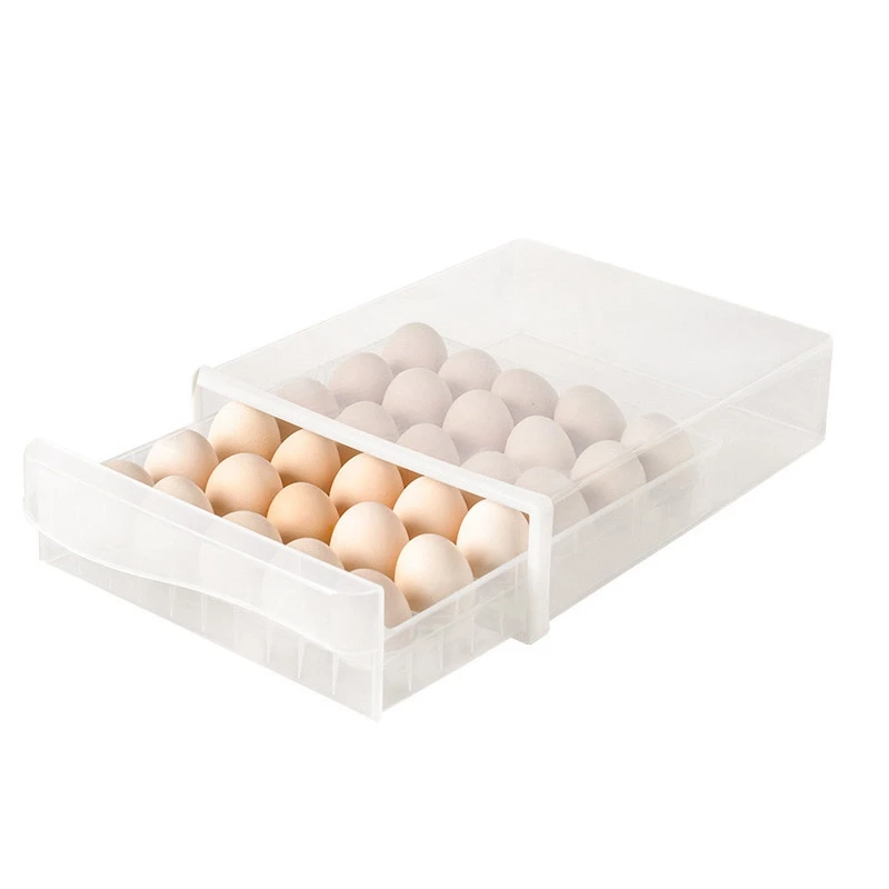 

30 яичный держатель для холодильника, контейнер для хранения свежих яиц для холодильника, ящик для хранения яиц