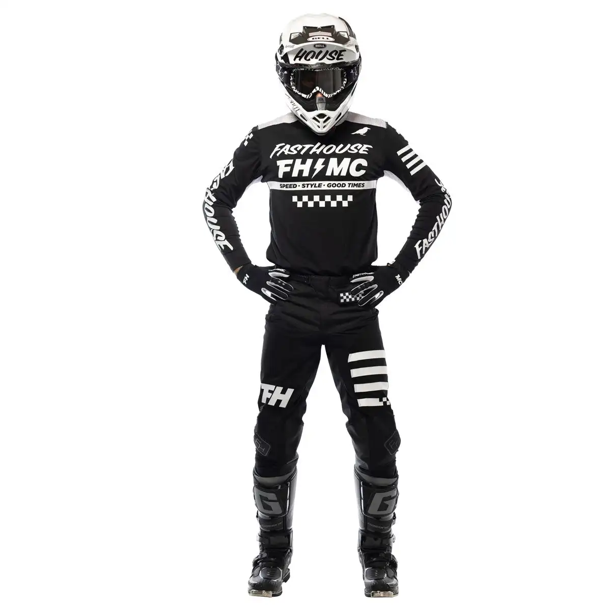 New 2022.06 FXR MX Gear Set Off Road Pink Blue Dirt Bike Jersey Set Motocross Breathable Moto Suit Off Road Motorcycle Clothing enlarge
