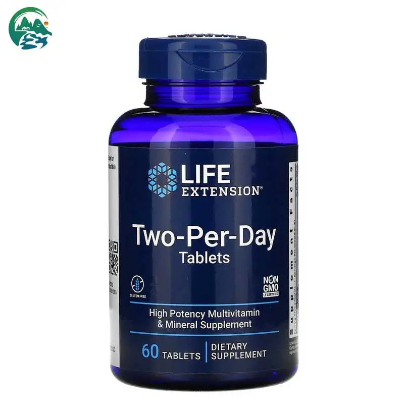 

Life Extension Two-Per-Day Tablets, 60 Tablets, Multivitamin Minerals, Lutein, Zeaxanthin, Biotin, Lycopene, Magnesium, Zinc