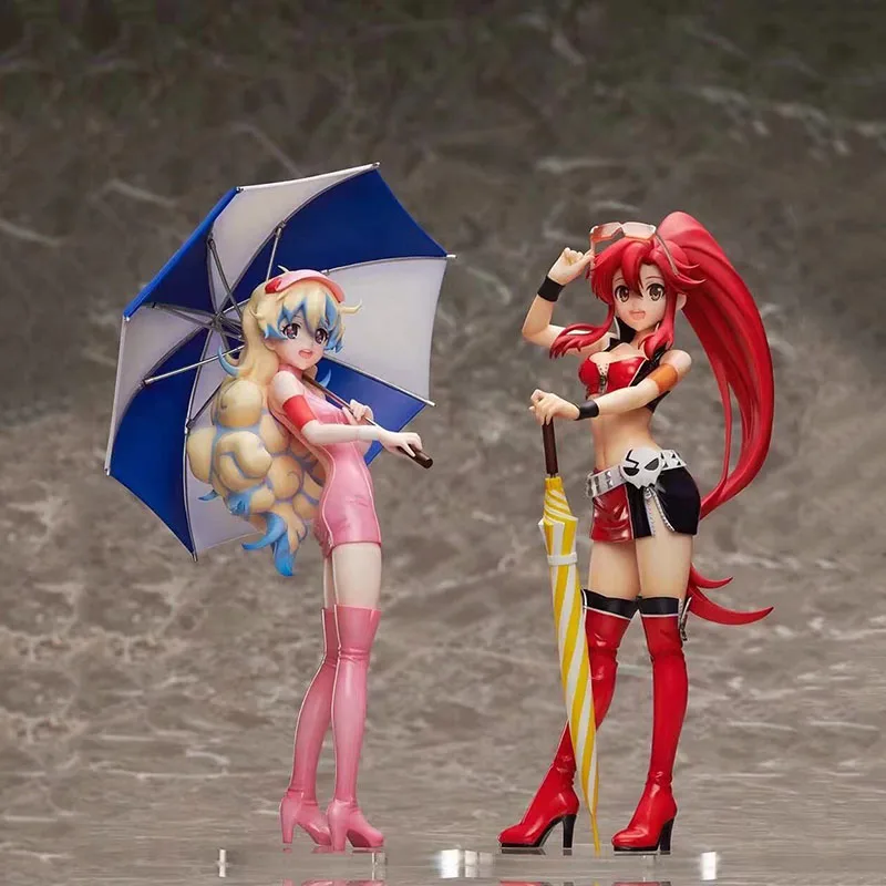

Фигурка из аниме «Tengen Toppa Gurren Lagann», фигурка из плательной линии, Teppelin Youko, 23 см, Коллекционная ПВХ модель, кукла, игрушка, подарки на день рожде...