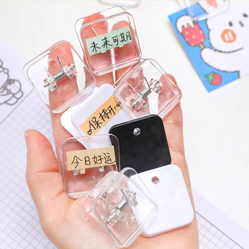 

Plastic Transparent Bill Paper Clips Sealing Food Bag Stationery Hand Account Tools Clip Clips Kitchen Home Stationery Offi O6J3