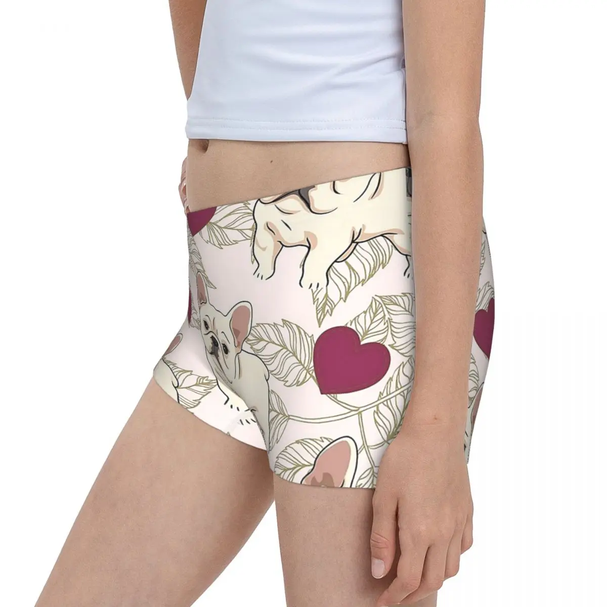 Трусы-боксеры подростковые для девочек нижнее белье из мягкого чистого хлопка