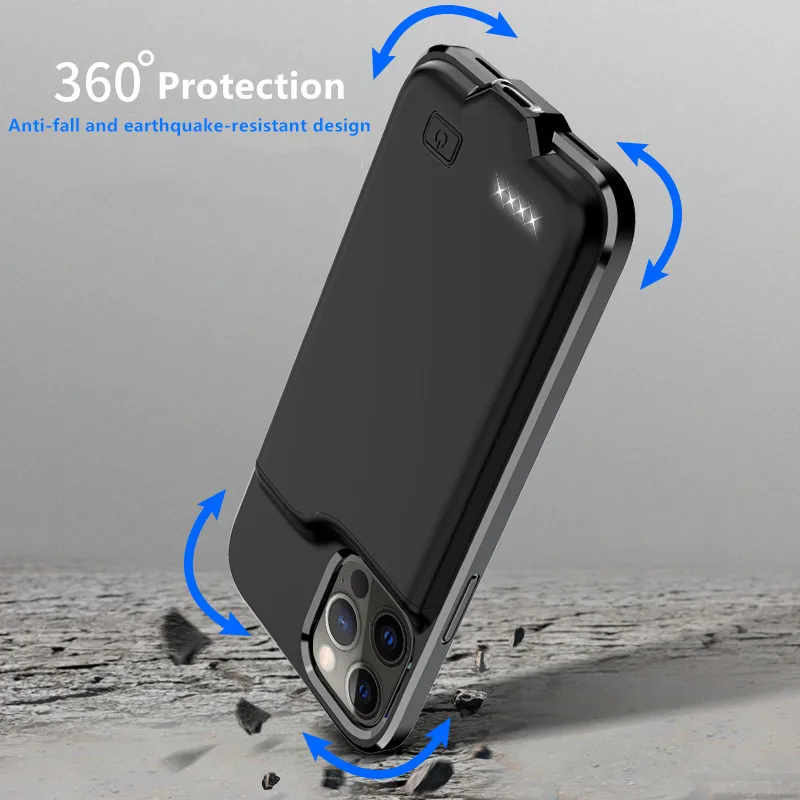 

Силиконовый чехол с зарядным устройством для iPhone 12 Pro Max