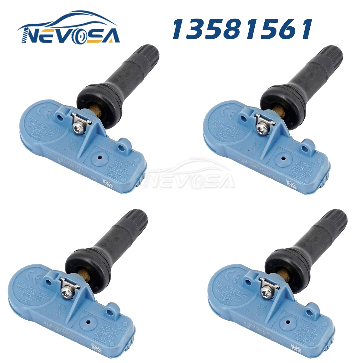 Датчик Давления В Шинах NEVOSA TPMS Для Chevrolet Captiva Cobalt Onix Prisma Malibu Niva HSV ClubSport GXP Hummer H2 H3