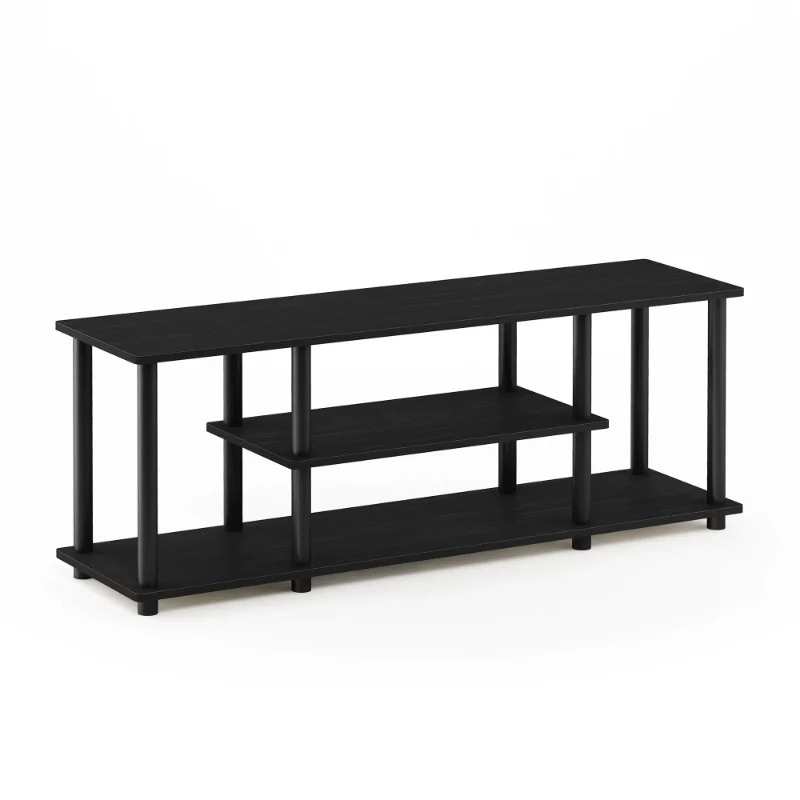 Furinno Turn-N-Tube No Tool 3-Tier Entertainment TV Stands, 