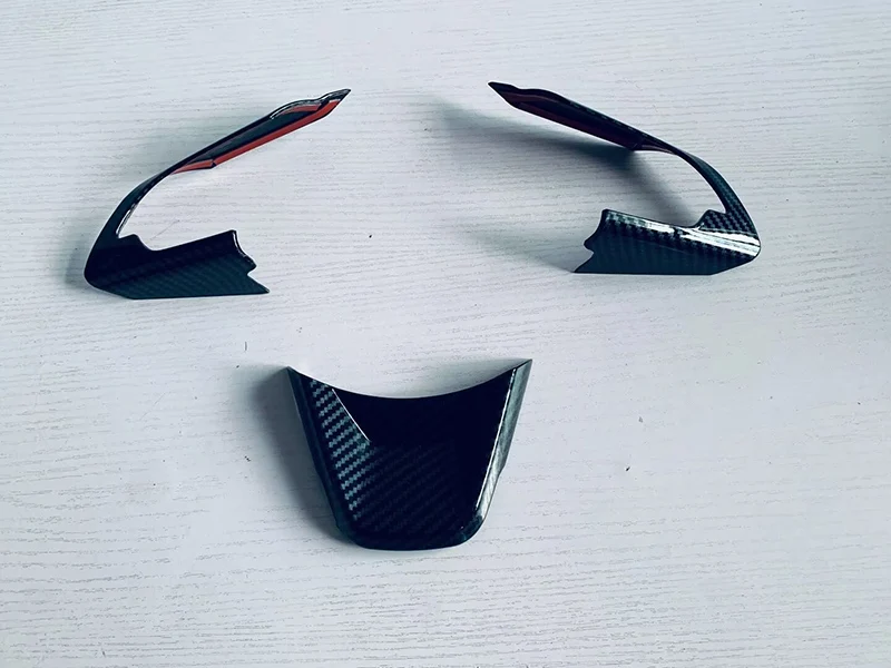 

Для Suzuki Swift ZC ZD 2024 2025 автомобильные аксессуары ABS хромированная крышка панели рулевого колеса, рамка, накладка, вставка, значок, литье, гарнир