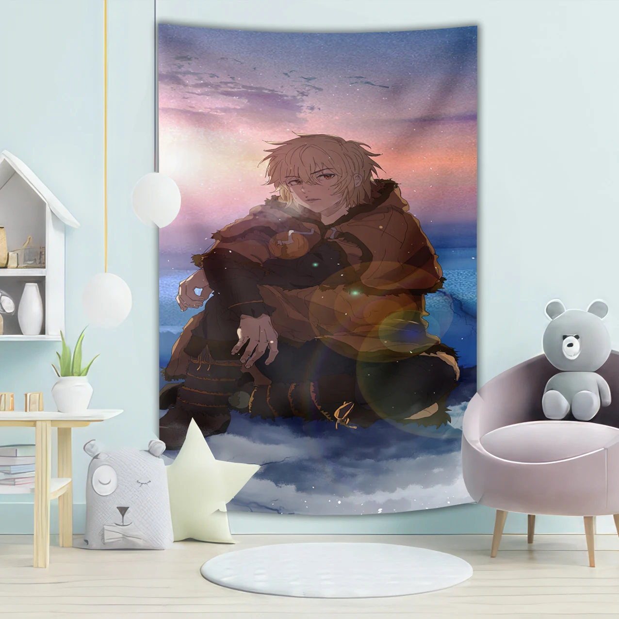 Винланд Сага Аниме Манга Хорошее Качество Принты и Плакаты Винтаж Комната Бар