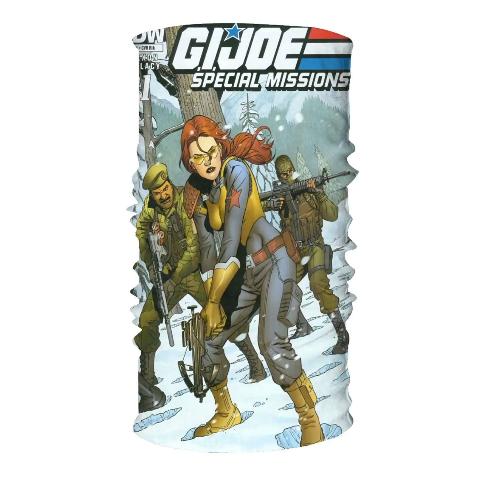 

Gi Joe 1980S Action Figure 3 Men's Balaclava Tactical Equipment Skis Scarf Bandanas Bandana For Women Tactical Men's Neck Buff