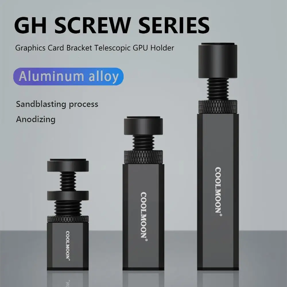 

Graphics Card Brace Holder GPU Support Bracket Stand For COOLMOON Anti-slip Graphics Card Holder For ATX/M-ATX/ITX PC Case Z4G2