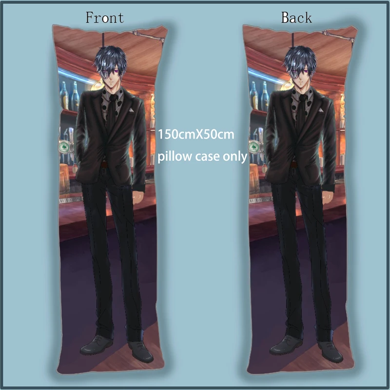 

Anime Dakimakura Body Pillow Case Obey Me Belphegor cover Home Decoration Accessories 150x50cm