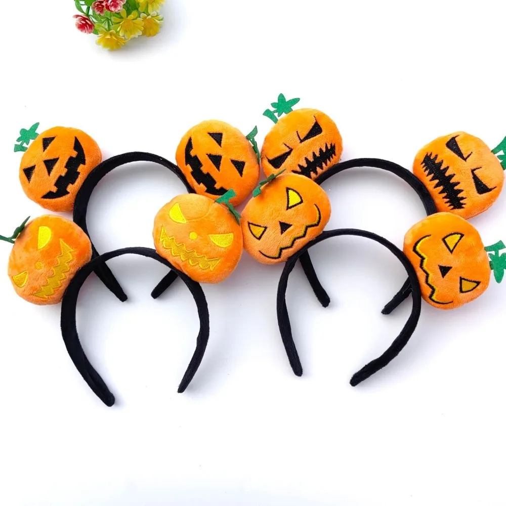 

Funny Hairband Halloween Pumpkin Hair Hoop lovely Hairband Party Holiday Performance Hair Accessories Cute Headbands Hair Clips