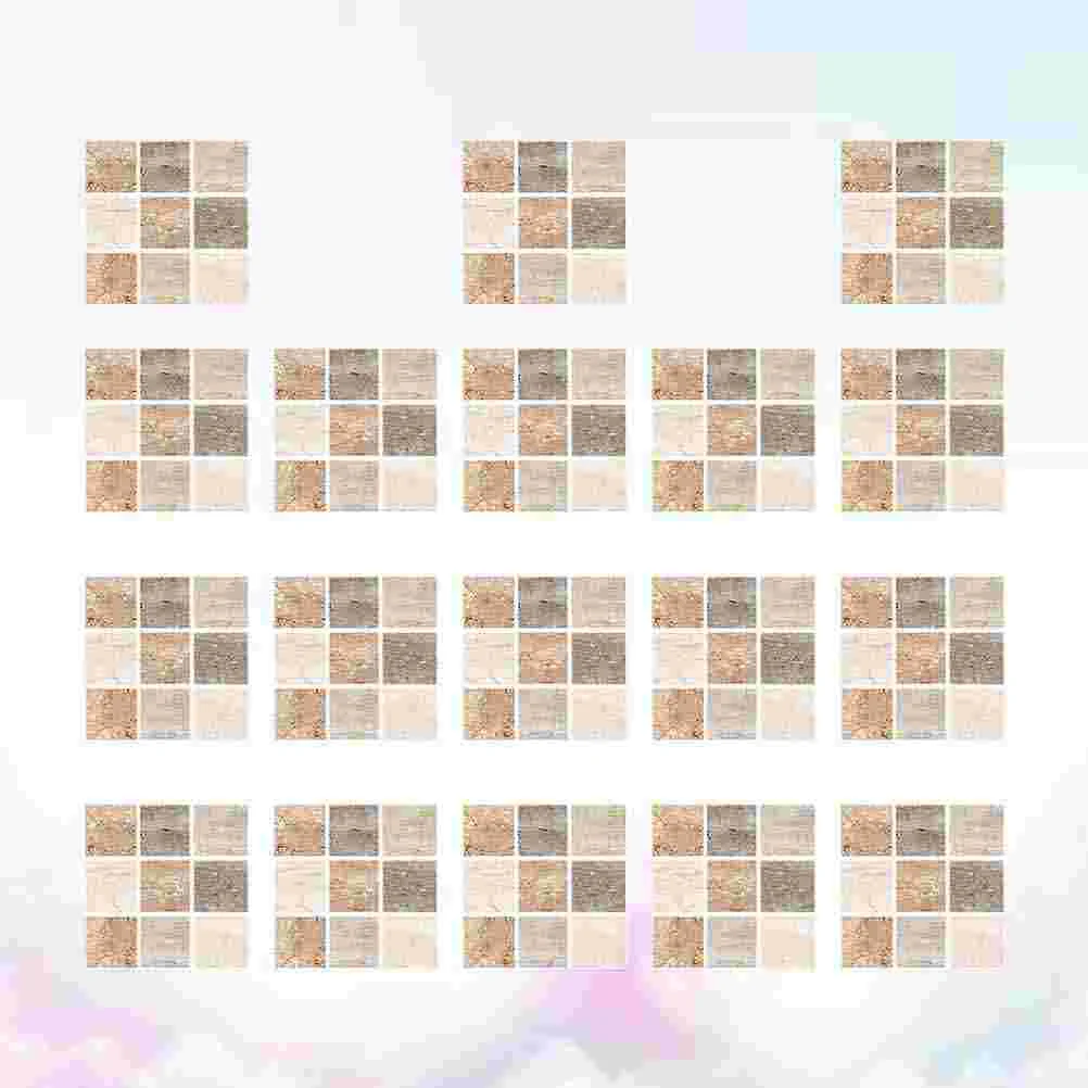 18 шт. наклейки на обои для кухонной плитки наклейка с мраморной аппликацией Declas