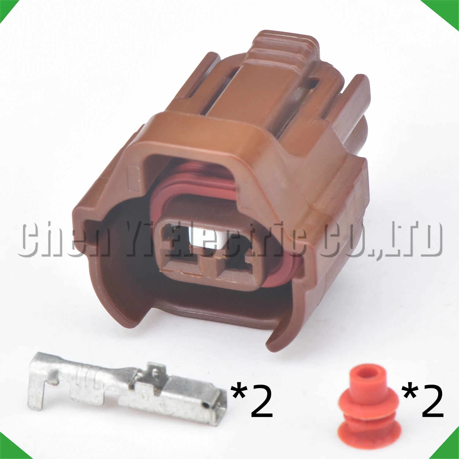 

2-контактный автомобильный разъем, разъем жгута проводов топливной форсунки 6189-0670 90980-11285 для Toyota Overlord Crown Corolla Nissan Sylphy