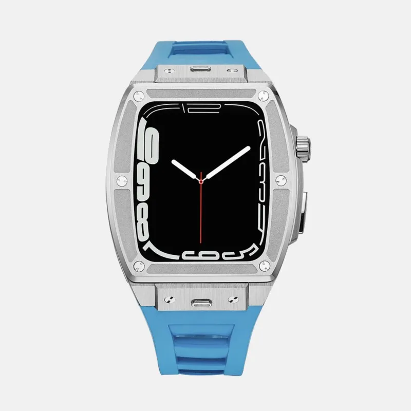 44mm 45mm Quick Release Strap Stainless Steel Watch Case For Apple Iwatch Series4/5/6/7