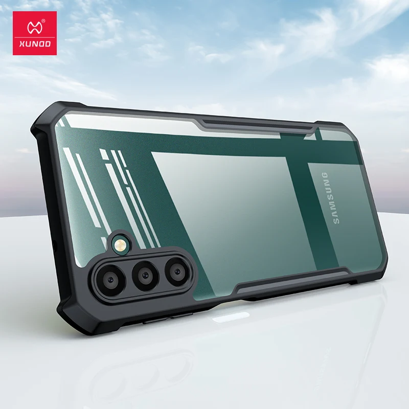 

Противоударный чехол Xundd для Samsung Galaxy A04s A13 5G A53 A73 A52 A72, прозрачный чехол для телефона, пылезащитный Ультратонкий чехол