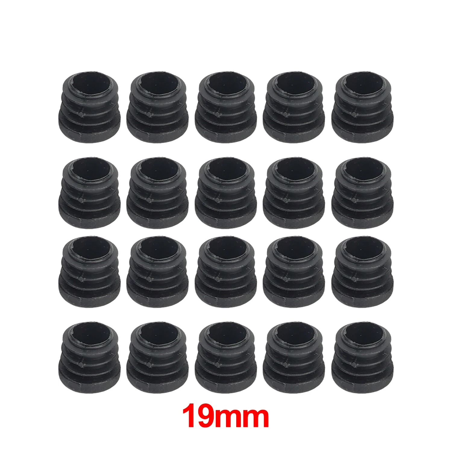 

20/200 шт. колпачки для ножек стула, круглые пластиковые торцевые заглушки, вставки для труб, заглушки, мебельные столы, концевая крышка для трубок, фурнитура