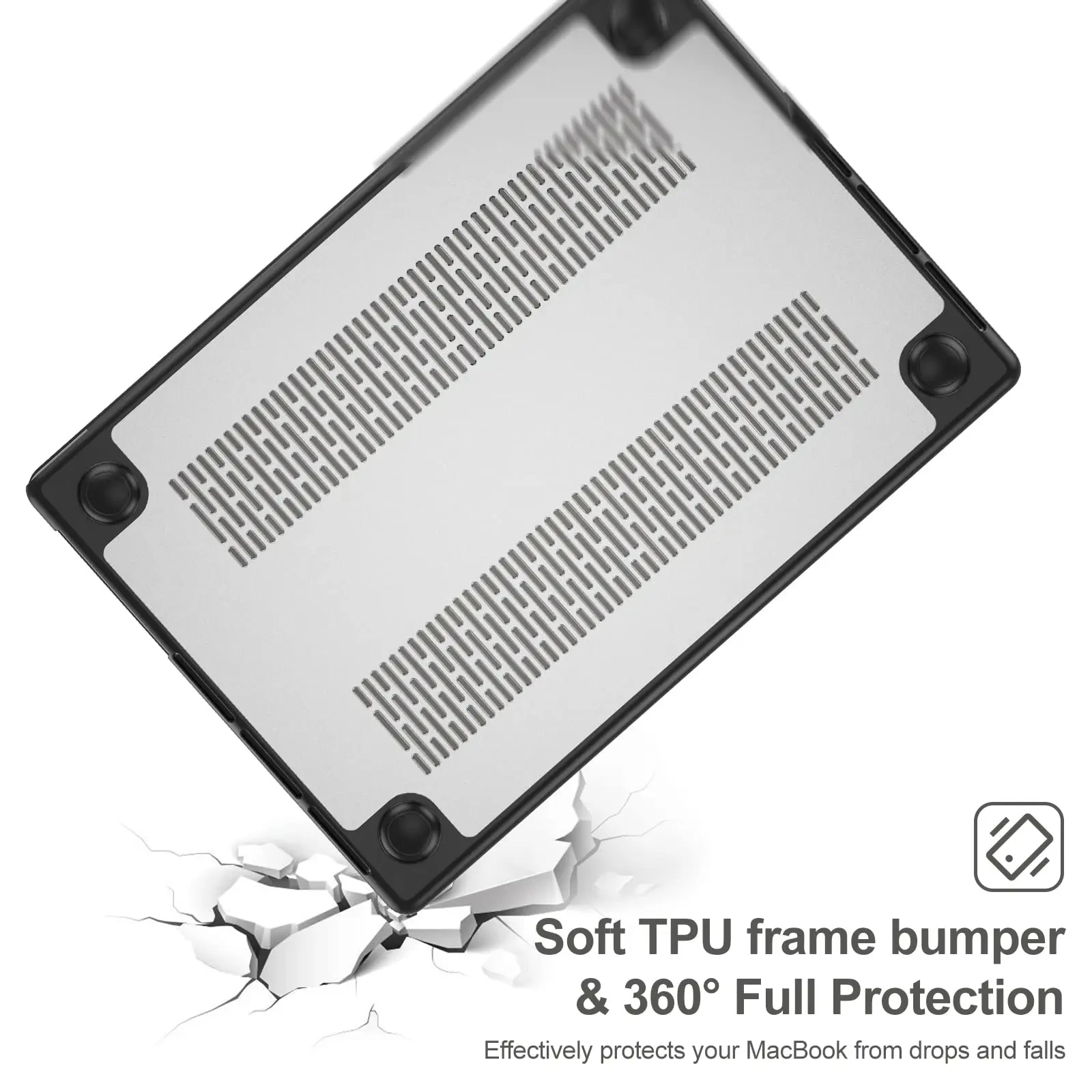 Чехол для MacBook Pro 14 16 дюймов M3/M2/M1 Pro/Max Chip Case A2991 A3114 A2485 A2442 A2779 A2992 (2023 2022 2021) A2941