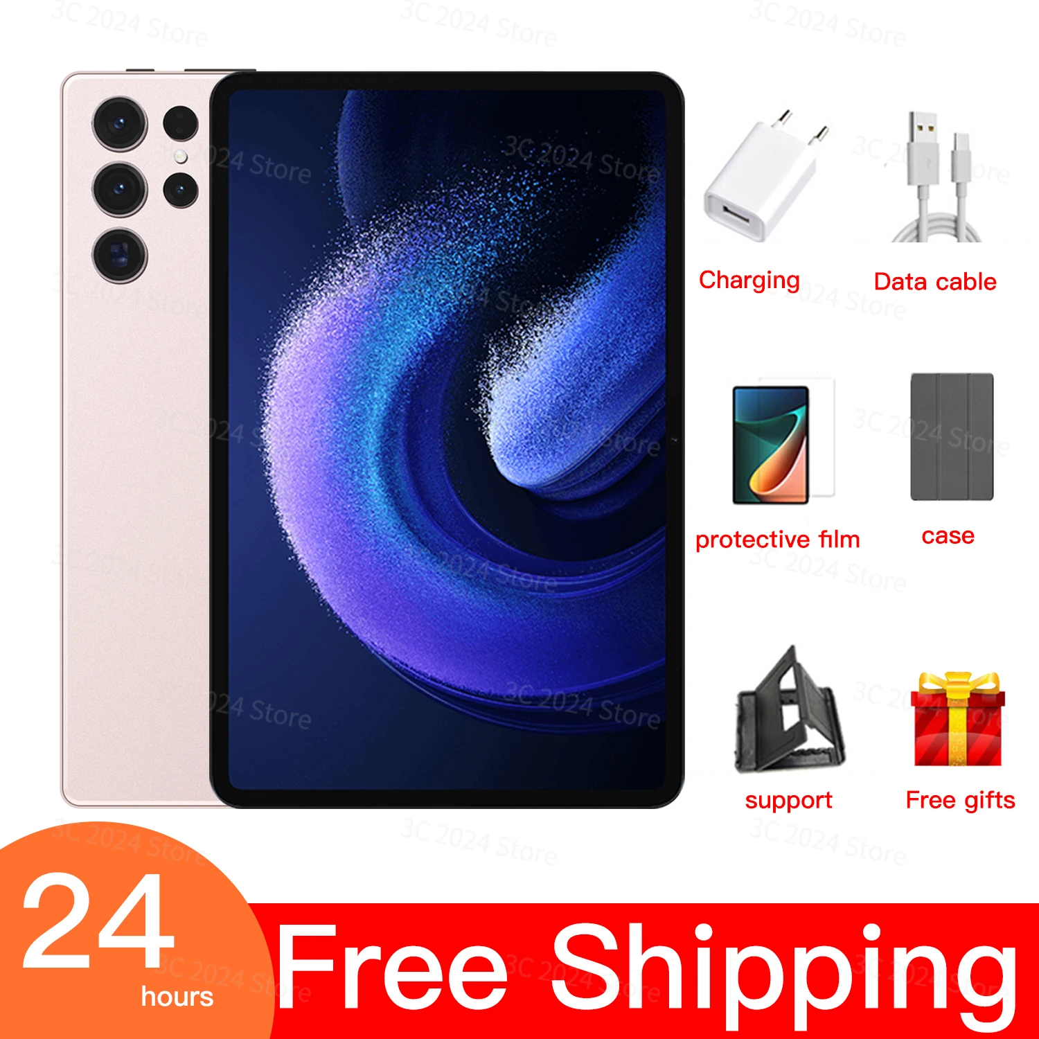 

Новый планшет S23 Pro, Android 13, телефон 12 Гб, 512гб, Snapdragon888, планшетный ПК, двойная SIM-карта, Wi-Fi, HD, 4K, 10000 мАч, нетбук