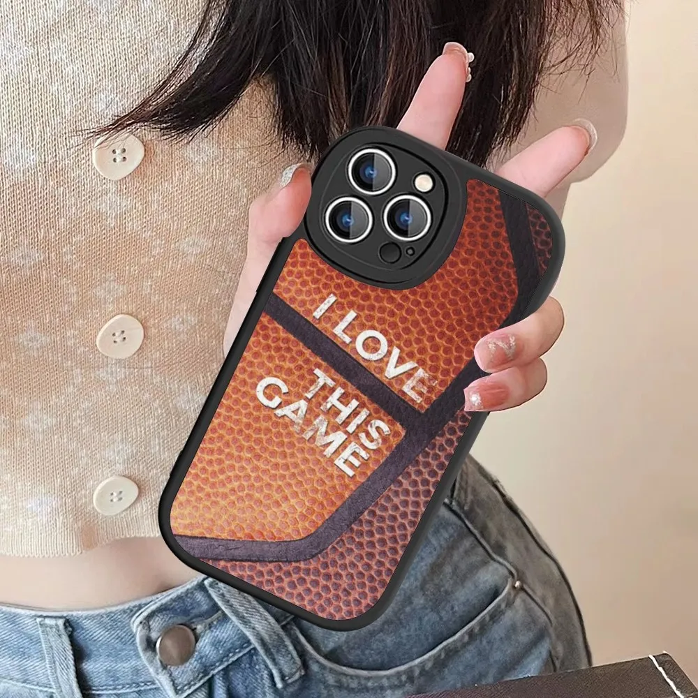 Баскетбольная корзина с цифрами чехол для телефона из жесткой кожи iPhone 14 13 12 Mini 11