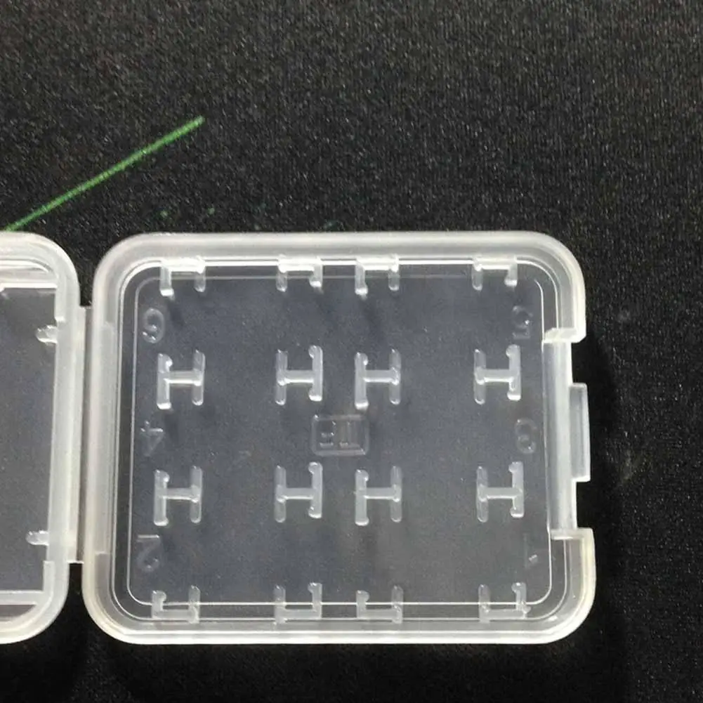 Прозрачный пластиковый чехол для карты памяти Stick Micro SD MS Card Защитная карта