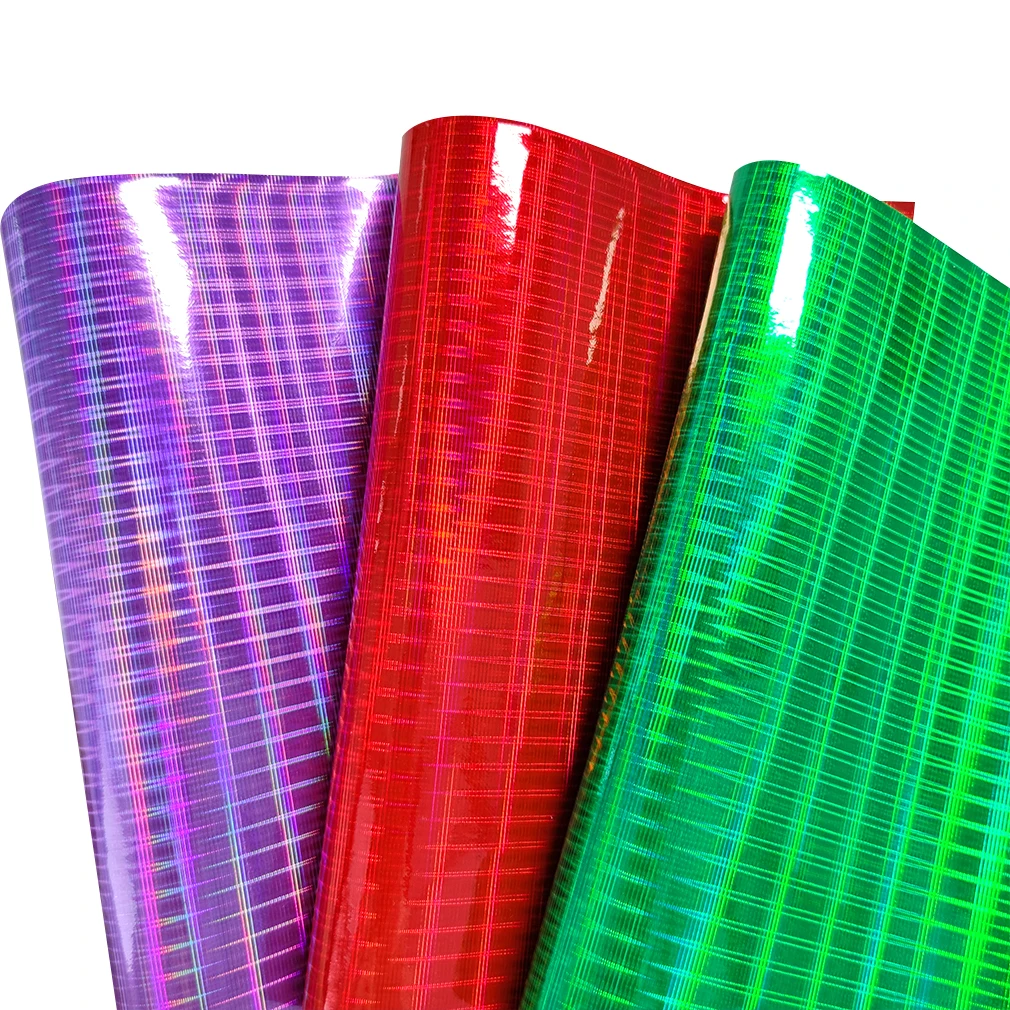 

46*135 см яркий цвет Голографический лазерный зеркальный свет крест дизайн PU искусственная кожа ткань лист для обуви/сумки/DIY Аксессуары