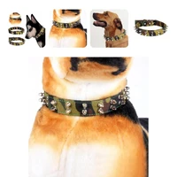 stylish pet traction collar wear resistant unisex dog collar belt traction tool pet collar puppy collar