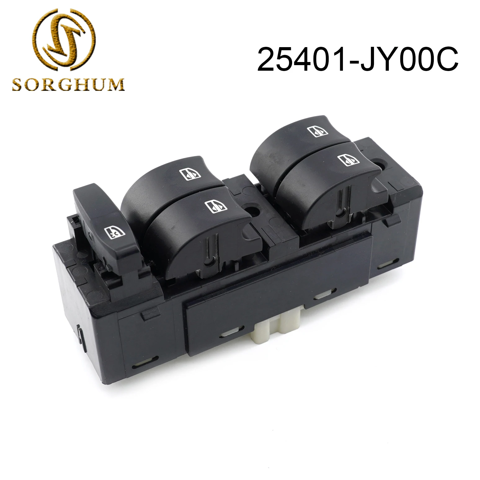 

Sorghum 25401-JY00C New Electric Power Master Window Control Switch For Renault Koleos I 2.0 2008 2022 25401-JY00A 25401-JY00B