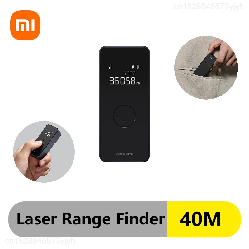 

XIAOMI Hoto 40M Intelligent Laser Rangefinder Handheld Electronic Ruler Infrared Measuring Ruler High Precision Measuring Tools