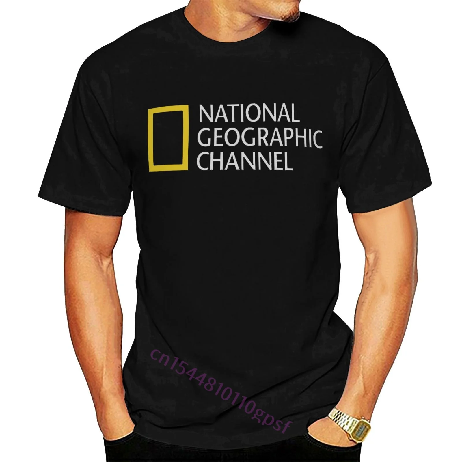 

National Geographic Channel Uniform Sitcoms T Shirt Short Sleeve Camiseta 100% Cotton Soft Premium Tops