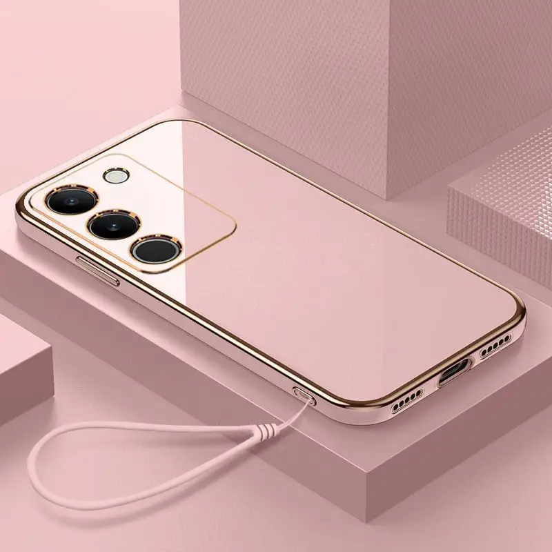 Противоударный силиконовый мягкий чехол для Vivo Y200