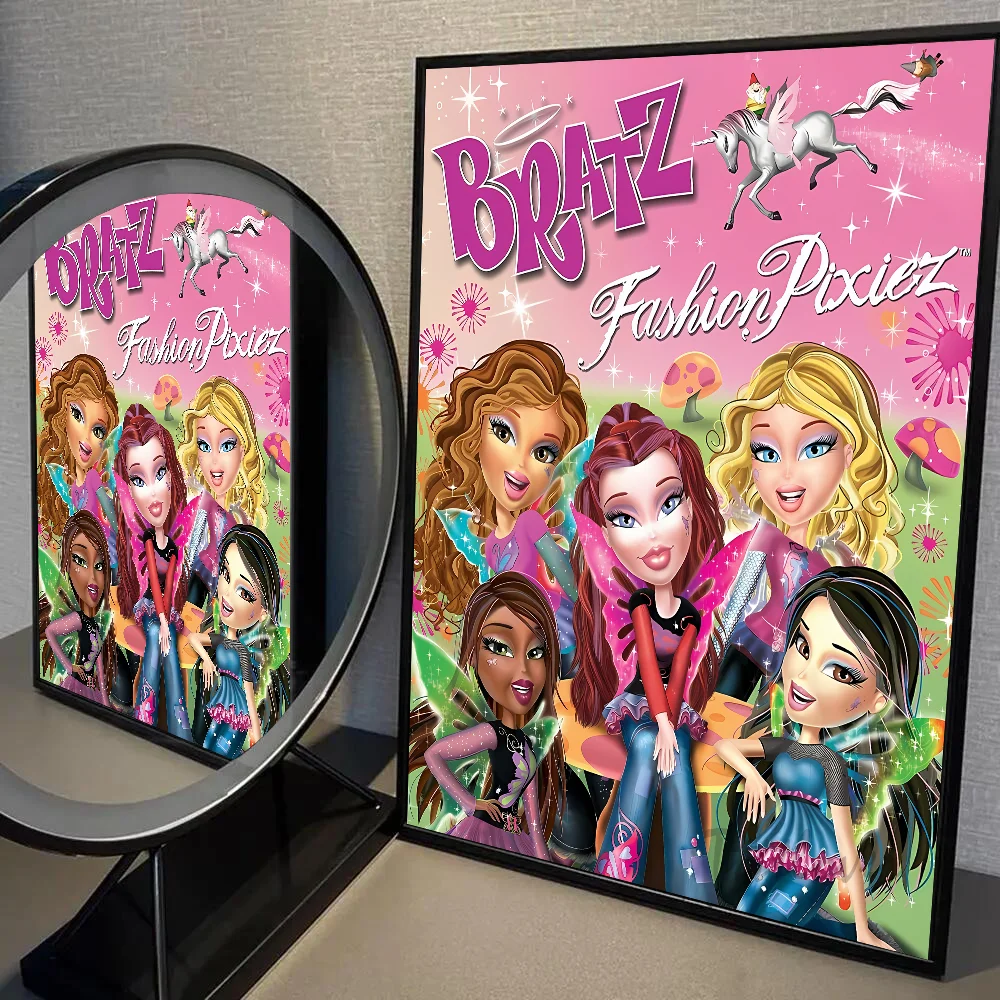 B-Bratz D-Doll Poster Wall Art Home Decor Room Digital Painting Living Restaurant Kitchen