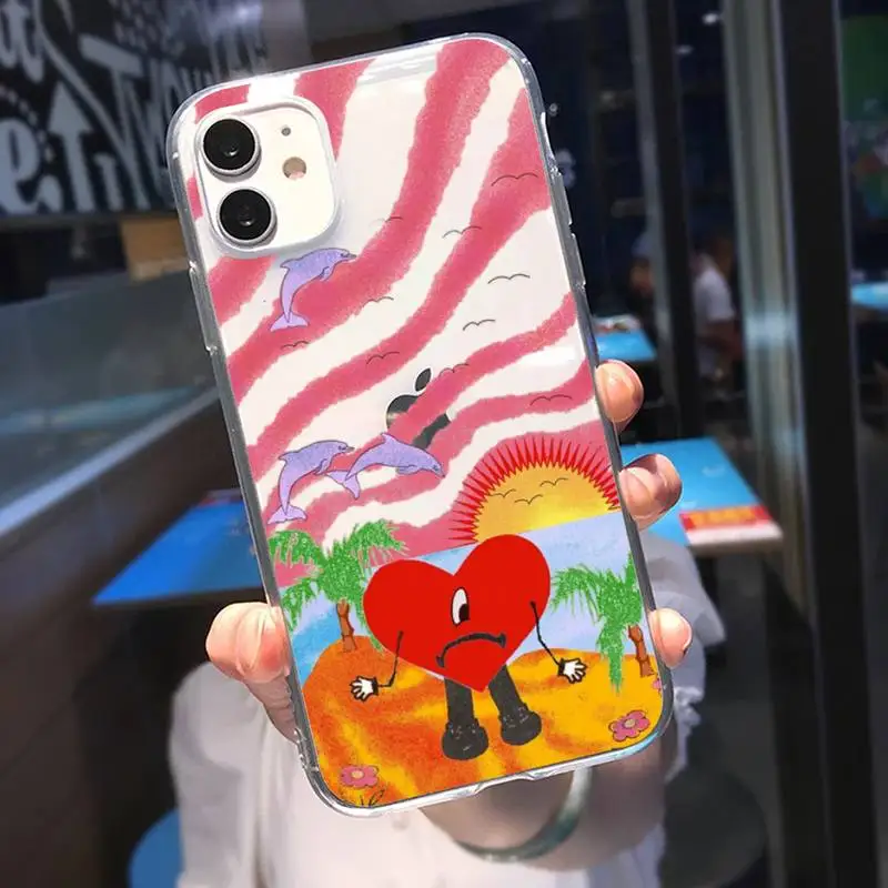 Yo Perreo Sola Bad Bunny Maluma Phone Case For iPhone 14 13 12 Pro Max X XS MAX 7 8 Plus XR Cover Fundas for iPhone 11 Pro Case