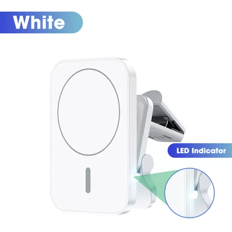 

NEW2023 15W Magnetic Wireless Chargers Car Air Vent Stand Phone Holder Fast Charging Station For magsafe iPhone 12 13 macsafe QI