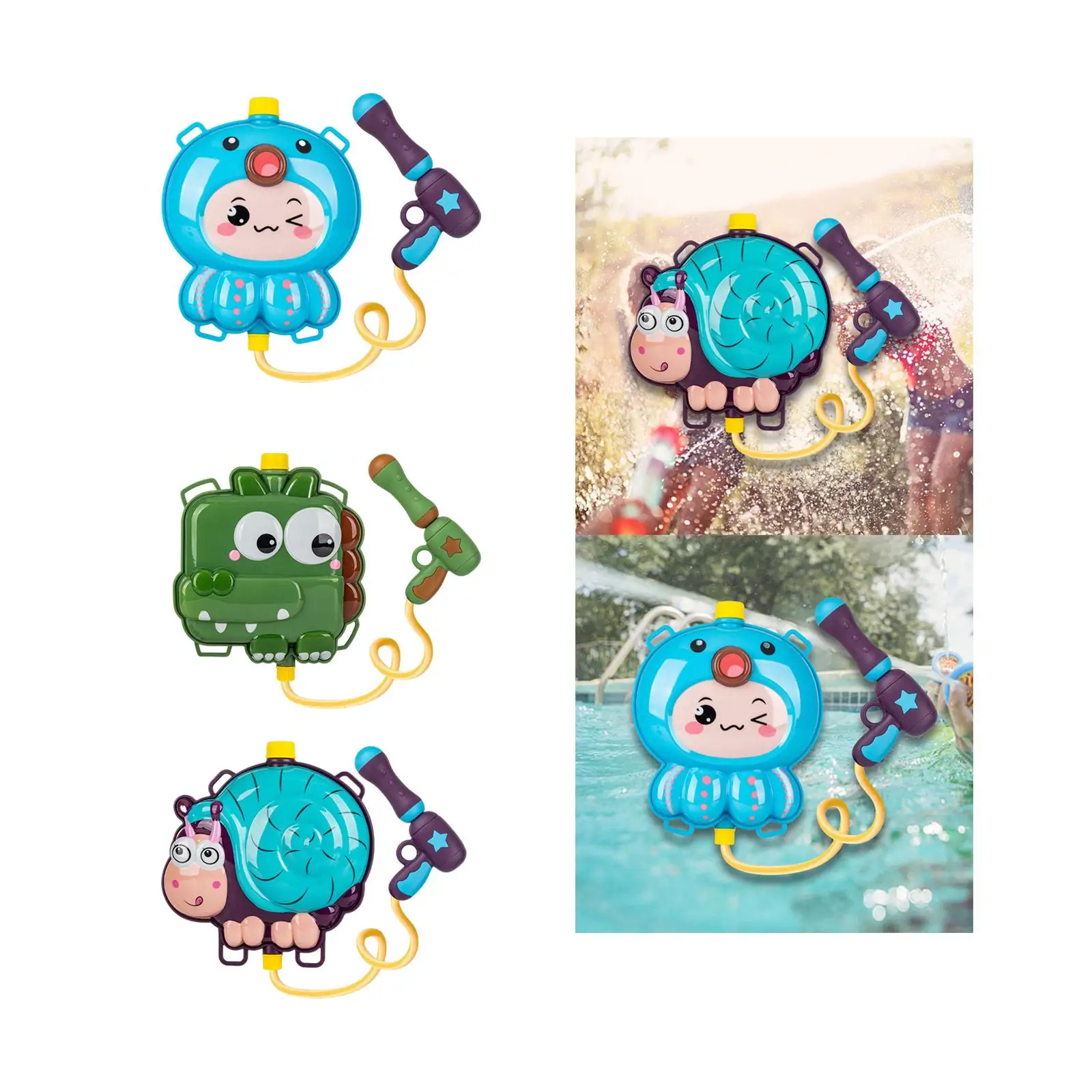 Успокаиватель воды летние игрушки портативный рюкзак шприц для игровых парков в