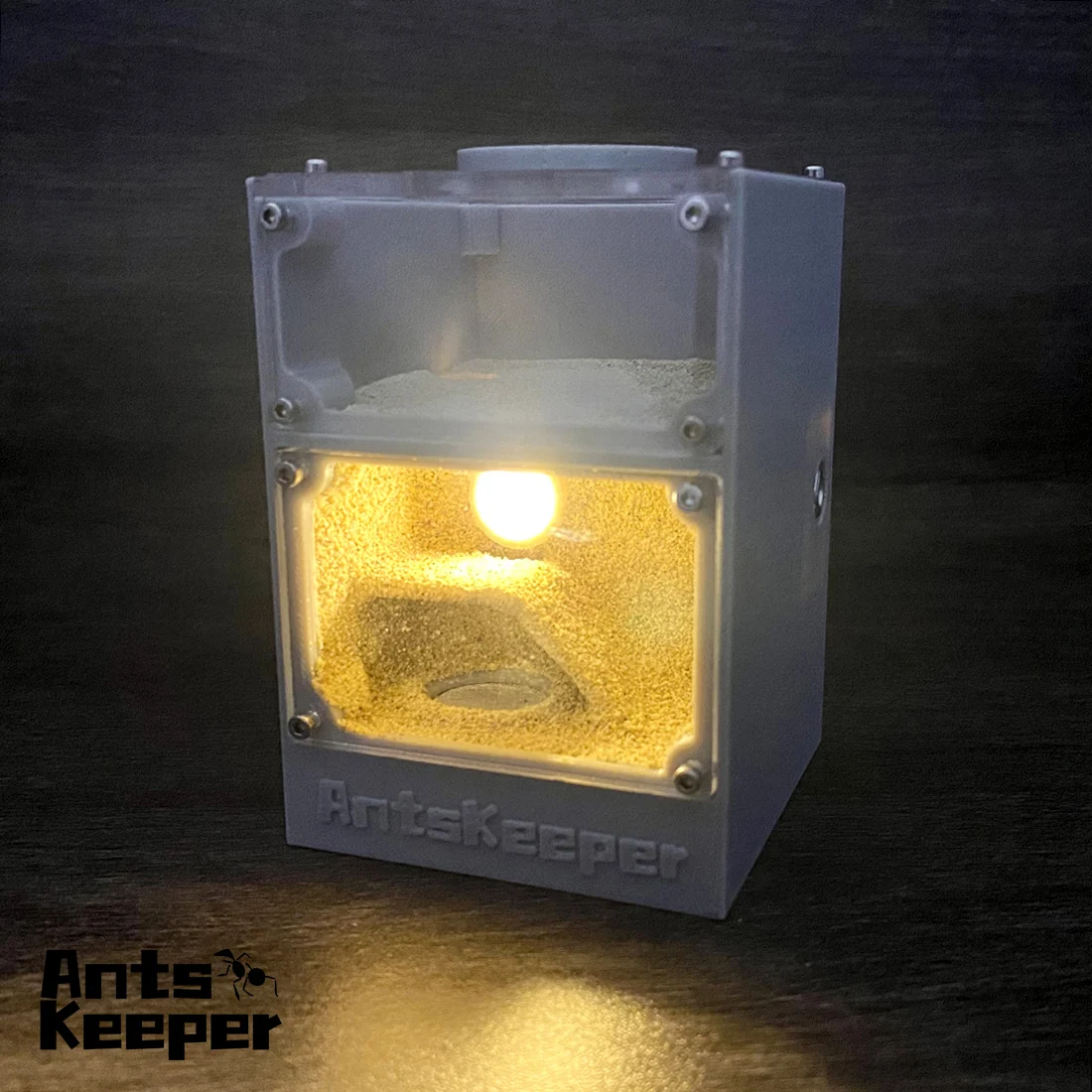 【Light Box】AntsKeeper Ants Farm with Electrodeless Lamp for Small and Middle Colony Ant House Nest Anthill Light