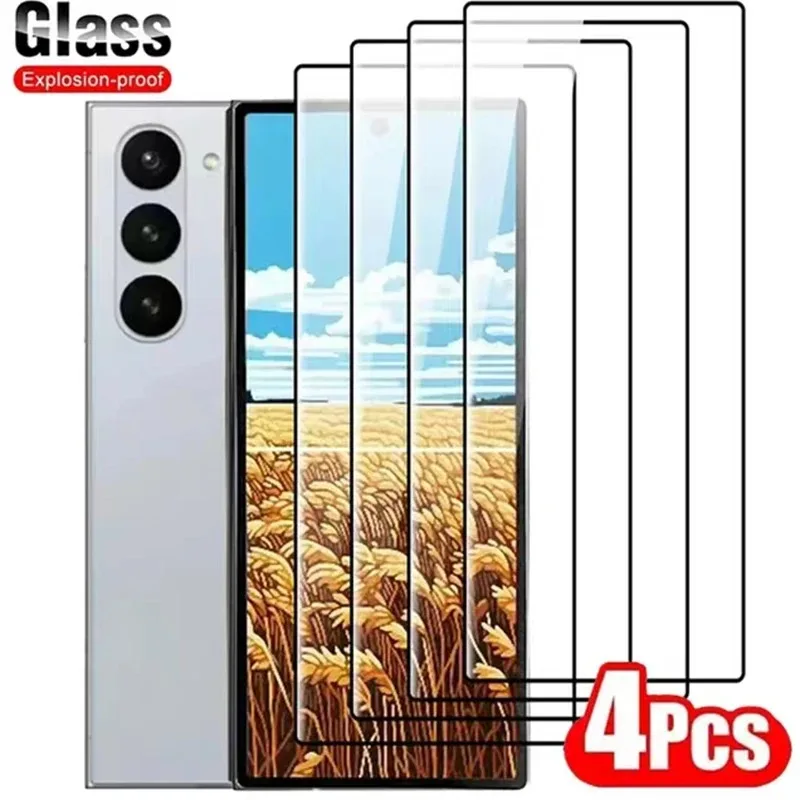 Закаленное стекло с полным клеем для Samsung Galaxy Z Fold 6 защитное экрана Fold6 5 4 3