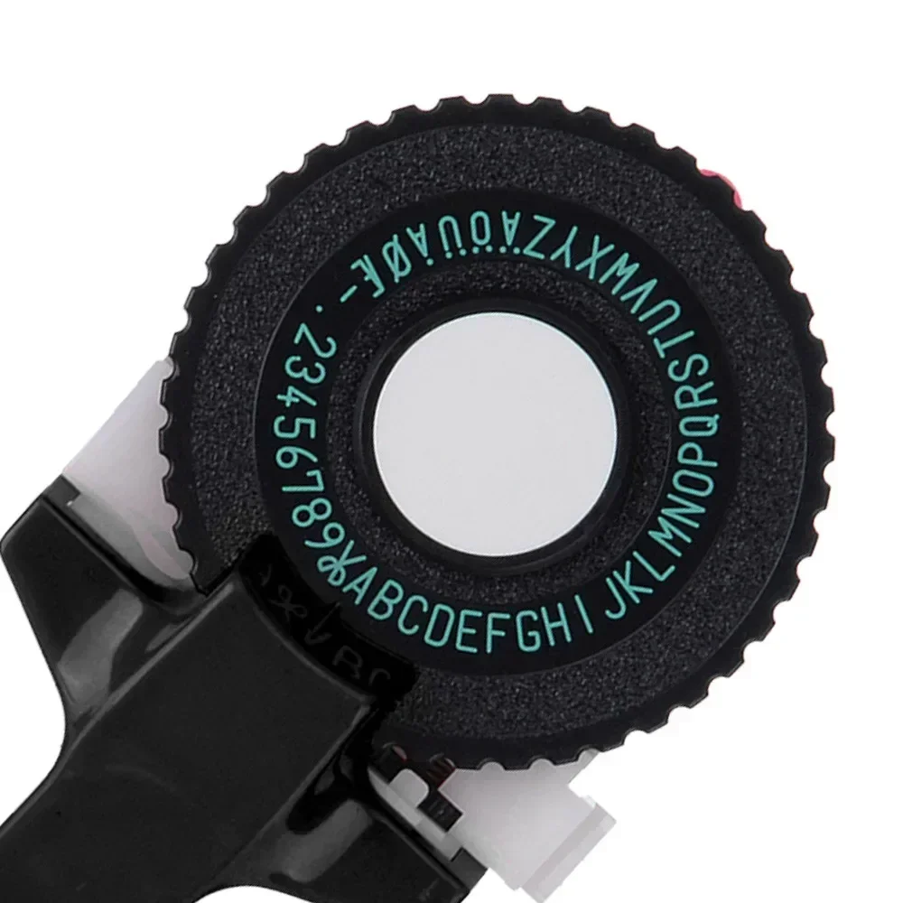 Лента для резки тиснения этикеток с лентой 108*56 мм буквенно-цифровой черный DIY